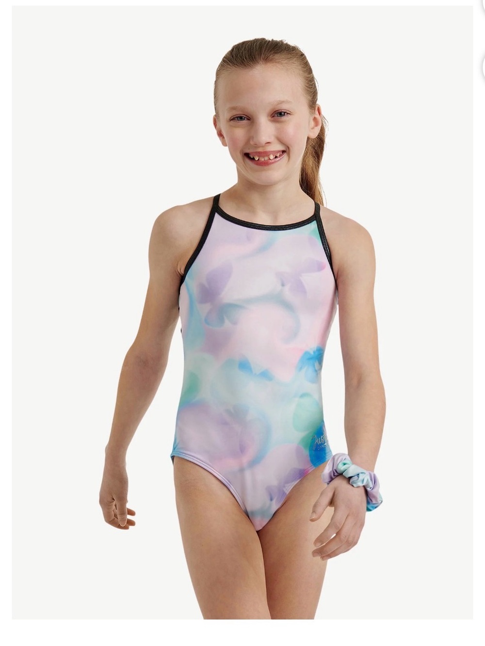 Justice Girls' Strappy Back Leotard